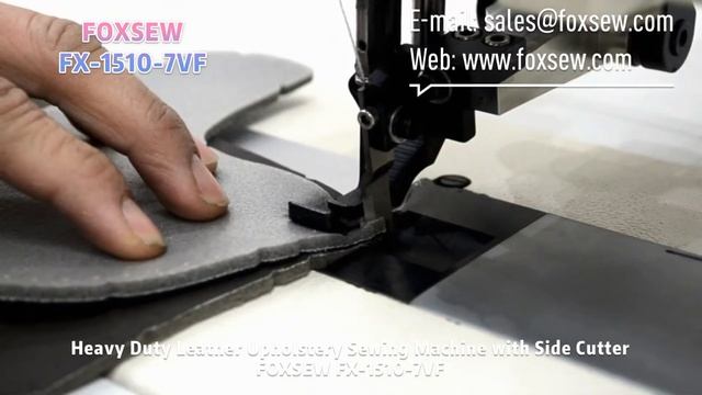 Heavy Duty Leather Upholstery Sewing Machine with Edge Cutter смотреть онлайн