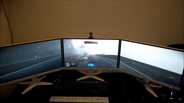 Project Cars - on 3 screens in FHD (ultra) - Gameplay - 980Ti смотреть онлайн