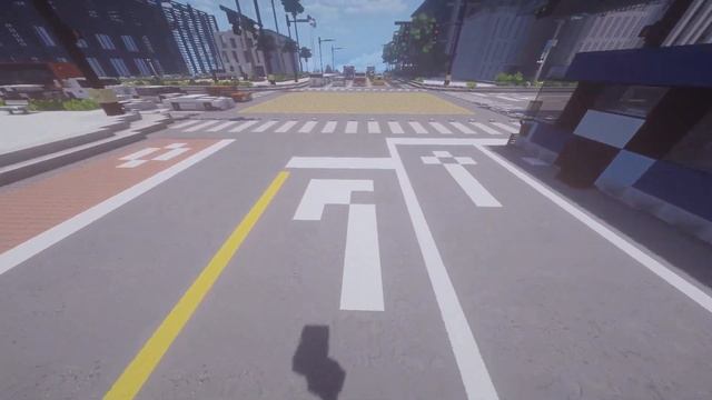 Decor For Your Minecraft City (Roads & Markings)