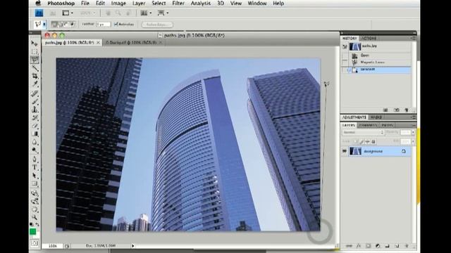 Photoshop CS4 Using the Lasso tools смотреть онлайн
