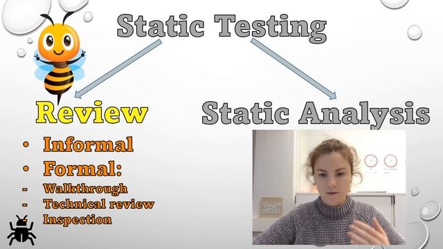 Статическое и динамическое тестирование. Типы статического тестировани . Static VS Dynamic testing смотреть онлайн