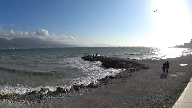 МОРЕ. (10. 12. 2017г.) Новороссийск смотреть онлайн