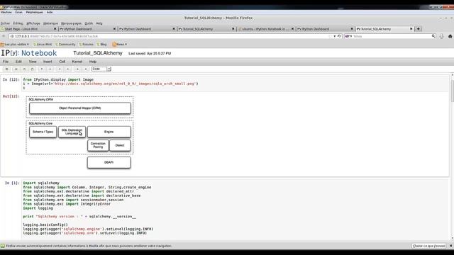 Tutoriel python sur SqlAlchimy смотреть онлайн