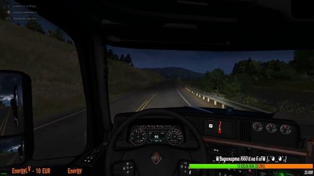 American Truck Simulator [FullHD|PC|Steam] Юта-Орегон-Вашингтон на #International #LoneStar смотреть онлайн
