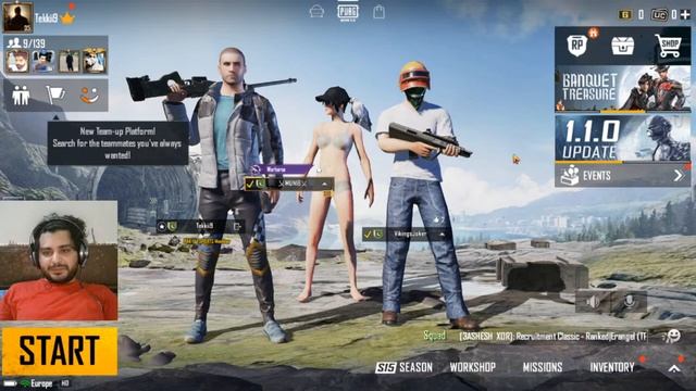 ? PUBG Mobile Live Streaming | PUBG TDM & CLASSIC GAMEPLAY | LIVE Stream BY NOOB | - Tekki9 ? смотреть онлайн