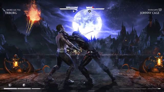 Mortal Kombat XL - Triborg vs Johnny Cage [Hard] смотреть онлайн