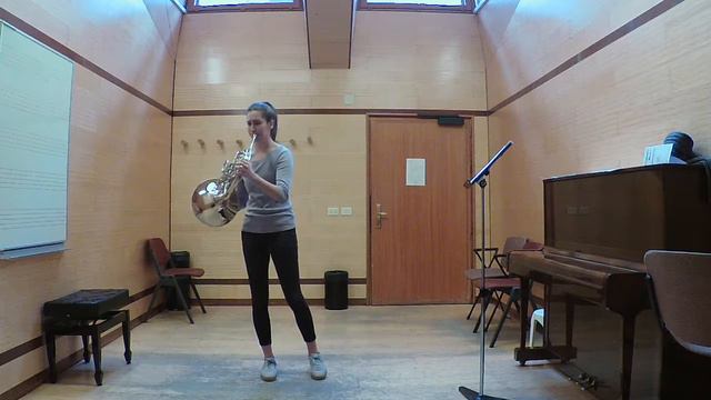 Aina Amengual, Mozart 4 KV 495 Horn solo смотреть онлайн