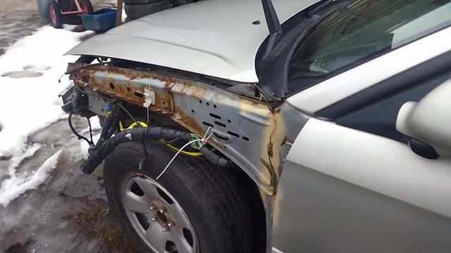 Субару Легаси из Питера. Как гниют машины в Санкт-Петербурге. смотреть онлайн