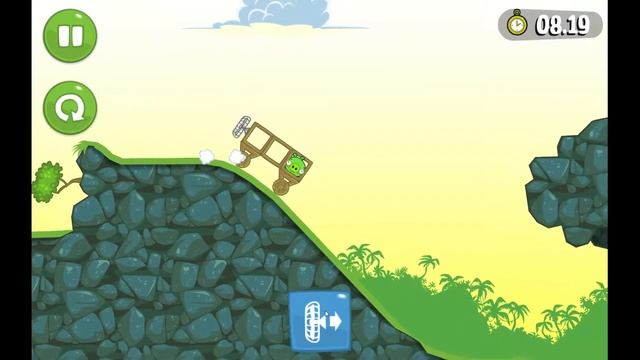 прохождение Bad Piggies 1-10 уровень смотреть онлайн