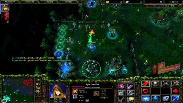 DOTA CRYSTAL MAIDEN + OMNIKNIGHT (BEST COMBO IN GAME) смотреть онлайн
