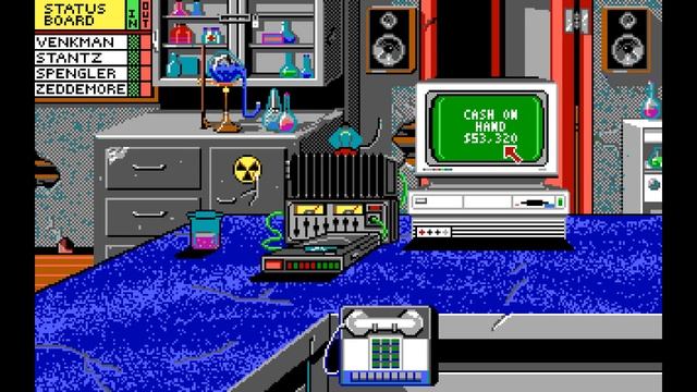 Ghostbusters II PC/MS-DOS (EGA/MT32/Mouse Input) 1989. Play-through.