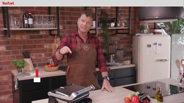 Tefal OptiGrill binnen BBQ смотреть онлайн