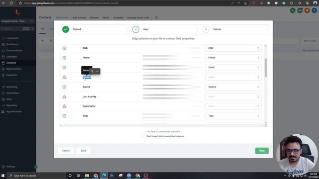 How To Import Contacts List To GoHighLevel смотреть онлайн
