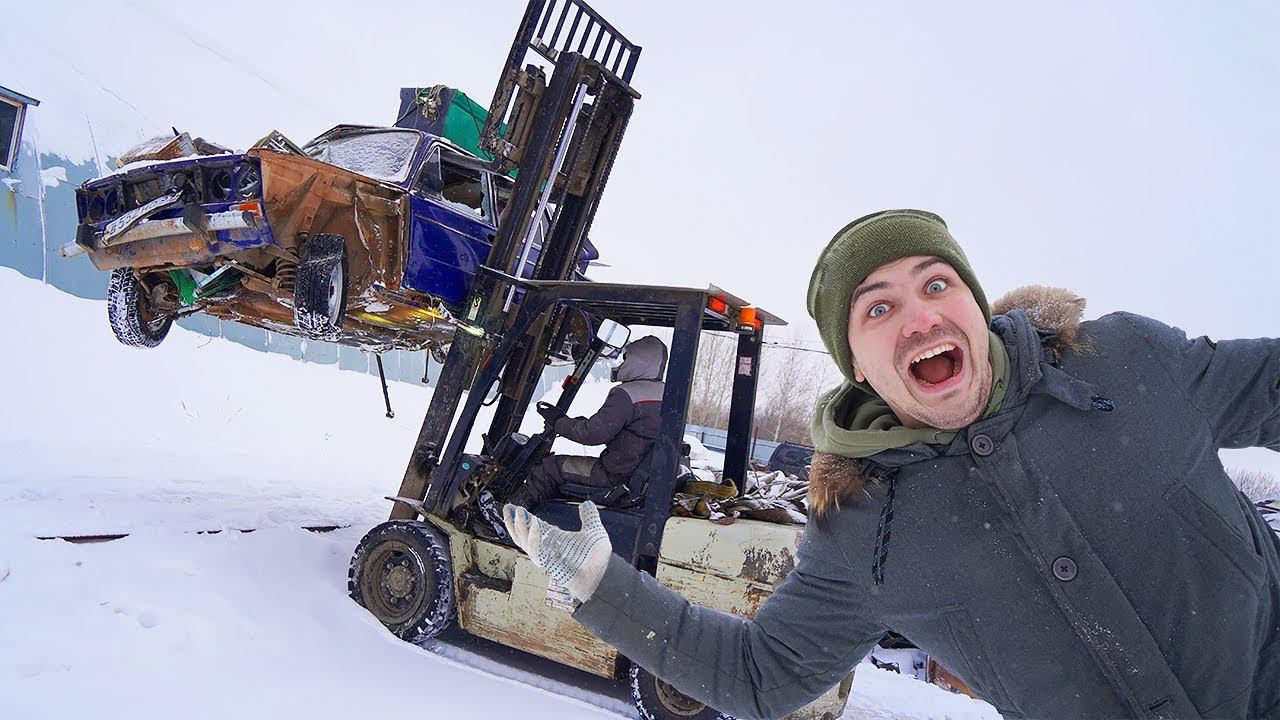 Сдаём автомобили с аукциона на металл! Сколько мы заработаем? смотреть онлайн