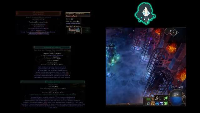 PoE 3.14 - Cold Conversion Herald of Purity Necromancer - Boss Killer, Fast Mapper смотреть онлайн