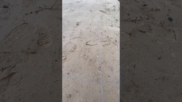 Выставили углы фундамента