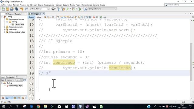 Cast de datos primitivos en JAVA смотреть онлайн