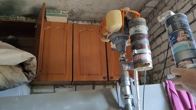 Лучший доп глушитель для лодочных моторов на базе двигателя от тримера из консервных банок.