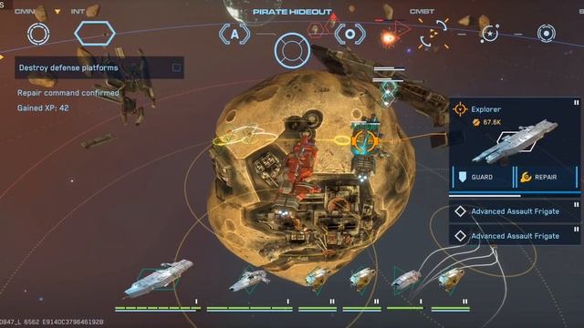 Homeworld Mobile Early Access - Strike with OP teammate смотреть онлайн