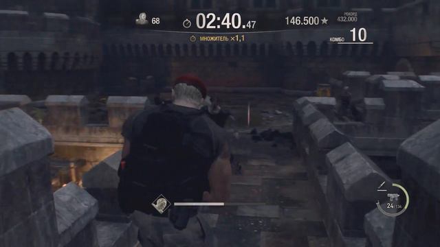 Resident Evil 4 Remake (2023) - The Mercenaries: Замок. Краузер смотреть онлайн