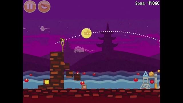 Angry Birds Seasons Mooncake Festival 1-5 Walkthrough 3 Star смотреть онлайн
