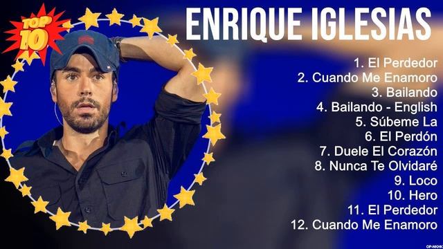 Enrique Iglesias Exitos Sus Mejores Canciones ~ Mix Románticas 2023
