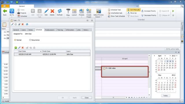 How to Schedule Tasks in CentriQS смотреть онлайн