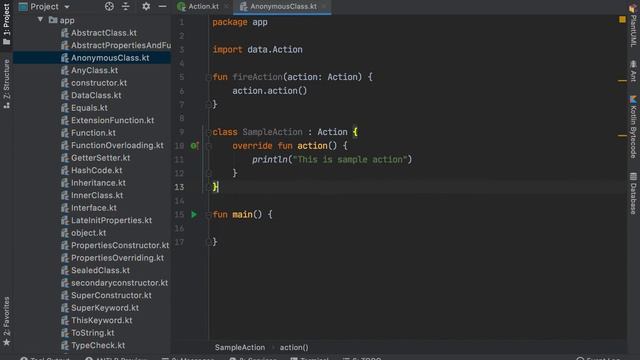 Belajar Kotlin OOP - 33 Anonymous Class смотреть онлайн