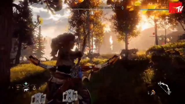 Horizon: Zero Dawn - 38 Minutes of Gameplay (PS4) смотреть онлайн