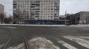 Челябинский трамвай. Маршрут 5 на ЧЭМК