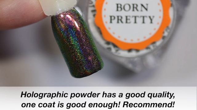 Holographic Nails / Голографическая втирка и стэмпинг