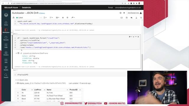 Advancing Spark - JSON Schema Drift with Databricks Autoloader смотреть онлайн