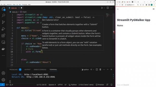 How to Use PyGWalker with Streamlit
