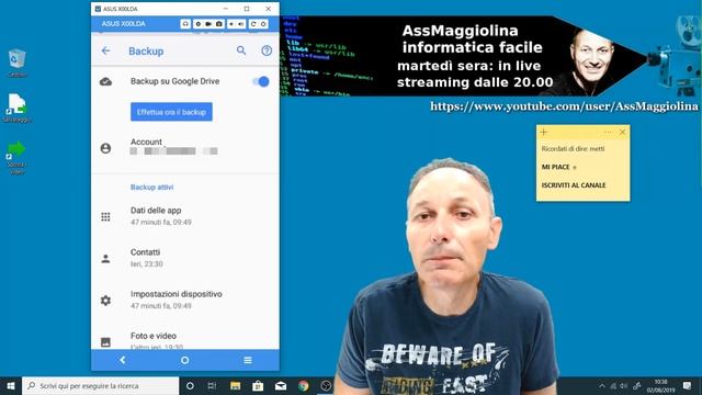 3 Come fare il backup di App e impostazioni dello Smartphone | Daniele Castelletti | Ass Maggiolina смотреть онлайн