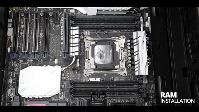 Ram installation on a X99, quad channel, motherboard (Crazy CPU Machine 4/10) смотреть онлайн