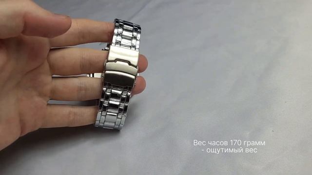 Часы наручные металлические с тахиметром и датой за 1000 р. смотреть онлайн