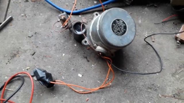 ДВИГАТЕЛЬ Д 32 127в 24об мин ПОДКЛЮЧЕНИЕ К 220в