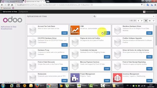 Curso de Odoo ( Open ERP ) Español - Clase 01 - Instalación en Windows 7 - Tutorial Gratis - Chile смотреть онлайн