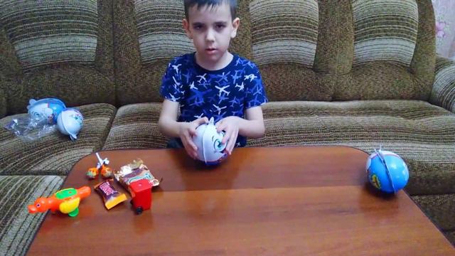 ОГРОМНОЕ ЯЙЦО С СЮРПРИЗОМ ДЛЯ МАЛЬЧИКОВ .РАСПАКОВКА ЯЙЦА LUCKY BOY. смотреть онлайн