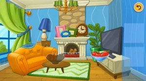 Обучающее видео для детей  Какие бывают комнаты и предметы мебели