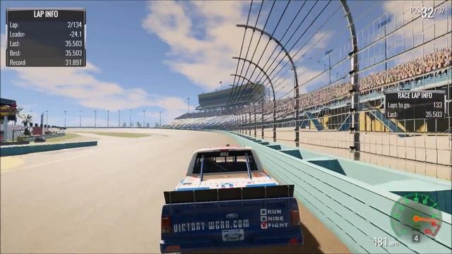 NASCAR Heat 2 Setup - Homestead - Miami Setup (Camping World Truck Series) смотреть онлайн