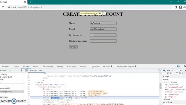 How to debug JavaScript code || debug JS code || Visual Studio 2022 смотреть онлайн