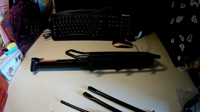 Вело- Багажник с Aliexpress ( c Доп Усилением на Перья ) смотреть онлайн