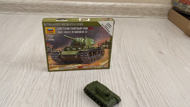 Советский тяжелый танк КВ-1 сборная модель смотреть онлайн