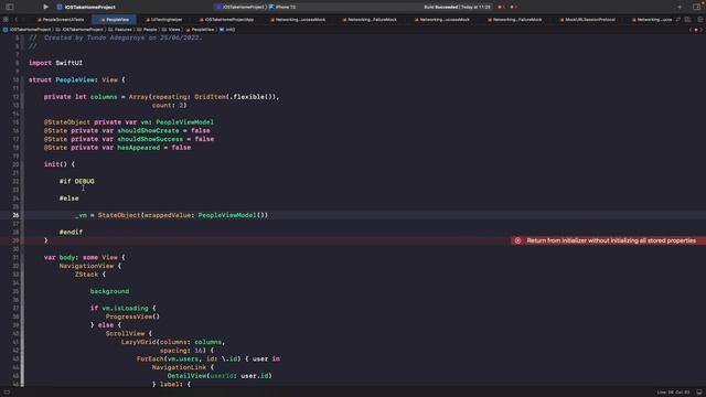 UI Testing In SwiftUI, How To Write UI Tests In SwiftUI for Our PeopleView смотреть онлайн