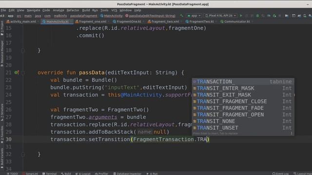 how to pass data fragment to fragment android\fragment to fragment communication without activity смотреть онлайн
