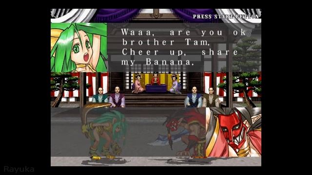 Samurai Shodown VI - Arcade Mode/Story - Cham Cham смотреть онлайн