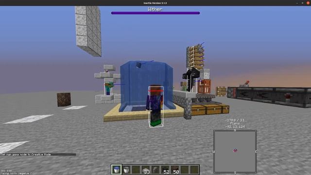 No snowball wither cage (Minecraft java 1.16.2+) смотреть онлайн