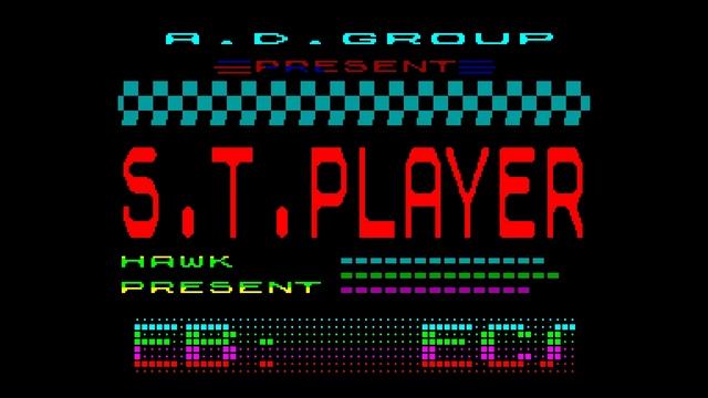 S.T.Player - Atomic Destruction Group (Ryazan) 1995 [#zx spectrum AY Music Demo] смотреть онлайн