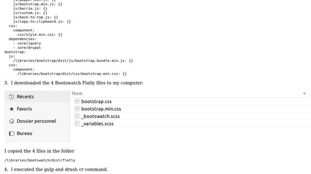 Drupal: How to put the Bootswatch theme locally? смотреть онлайн